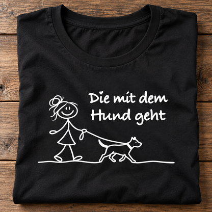 Die mit dem Hund geht - Premium Organic Shirt Women